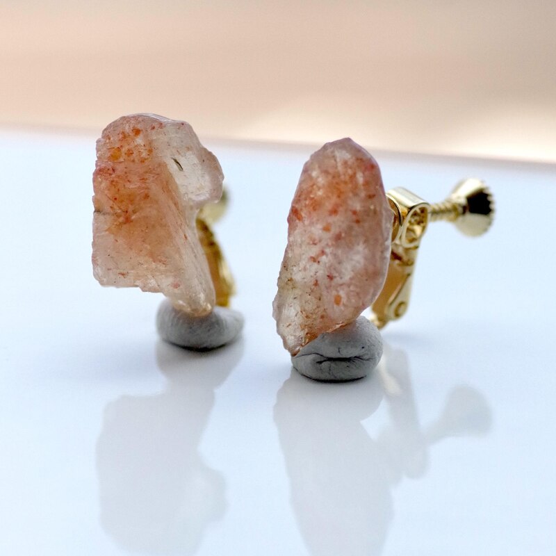 サンストーンの天然石アクセサリー